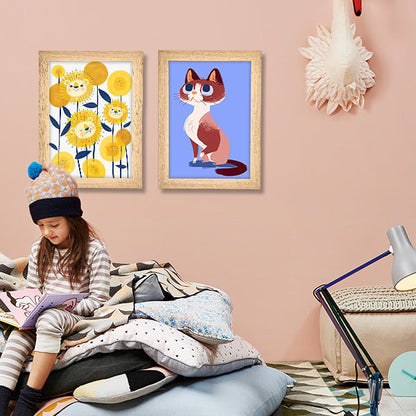 Projets artistiques pour enfants Cadre artistique A4 pour enfants