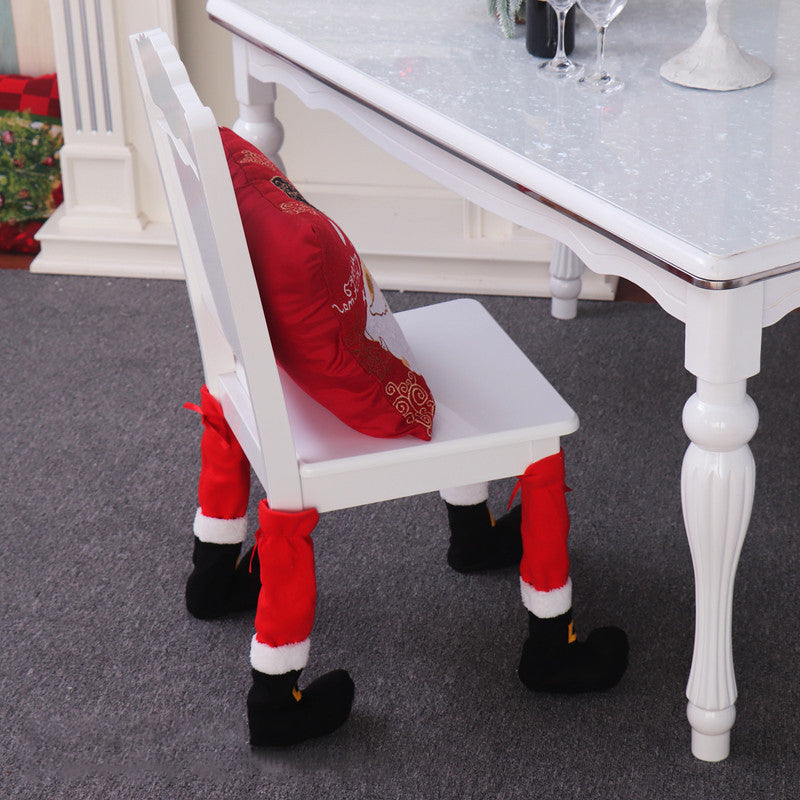 Couvre-pieds de chaise de Noël