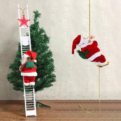 Le Père Noël Grimpant