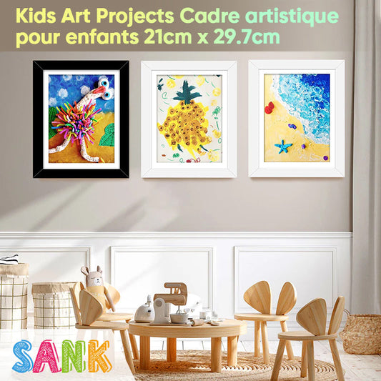 Projets artistiques pour enfants Cadre artistique A4 pour enfants