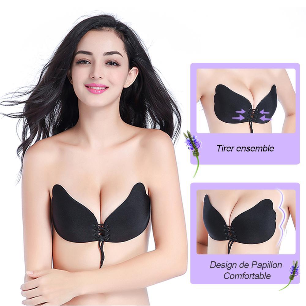 Soutien-Gorge Invisible Femmes Auto-Adhésif Sans Bretelles