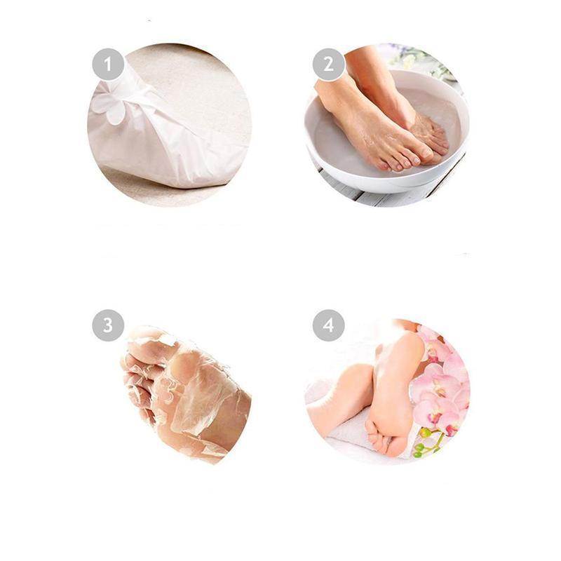 Masque Pour Pieds-Enlever Callosité et Peaux Mortes