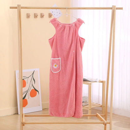 Serviette de bain portable à séchage rapide absorbant l'eau