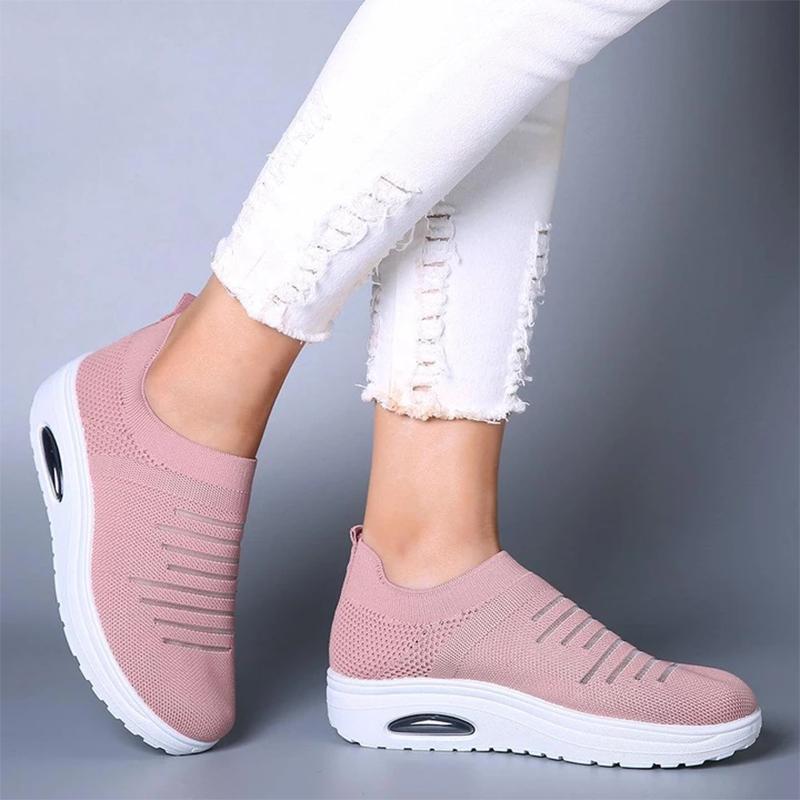 Femme Chaussures en Mesh de Sports Légères Casual Respirantes