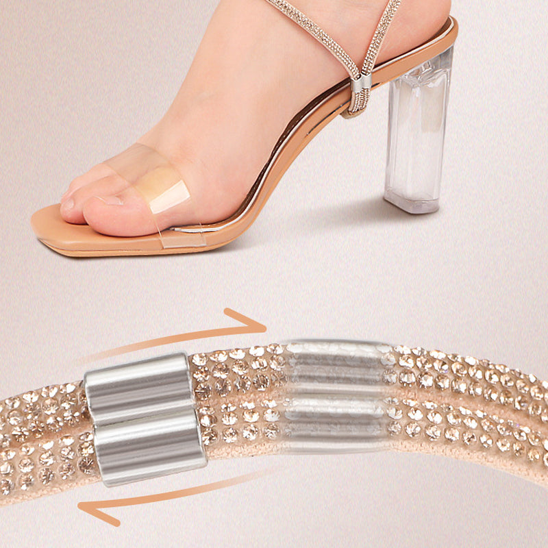 Sangles élastiques pour chaussures à talons hauts