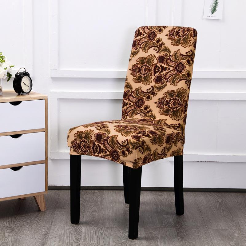 Housse de chaise multicolore en spandex