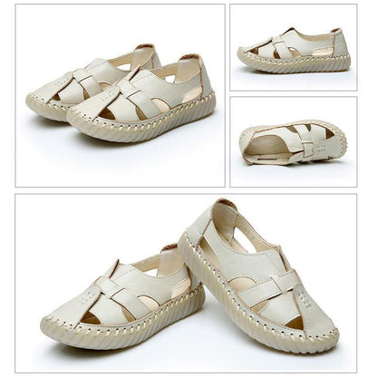 Sandales en cuir faites main