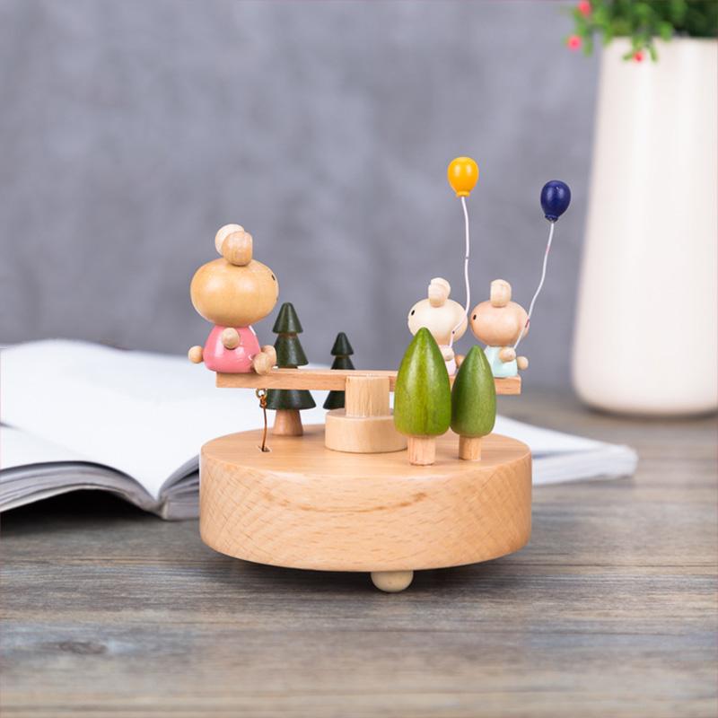 🎵Boîte à musique en bois pour enfants ou amis🌠