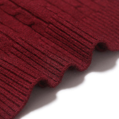 Pull à Col Roulé en Maille pour Homme