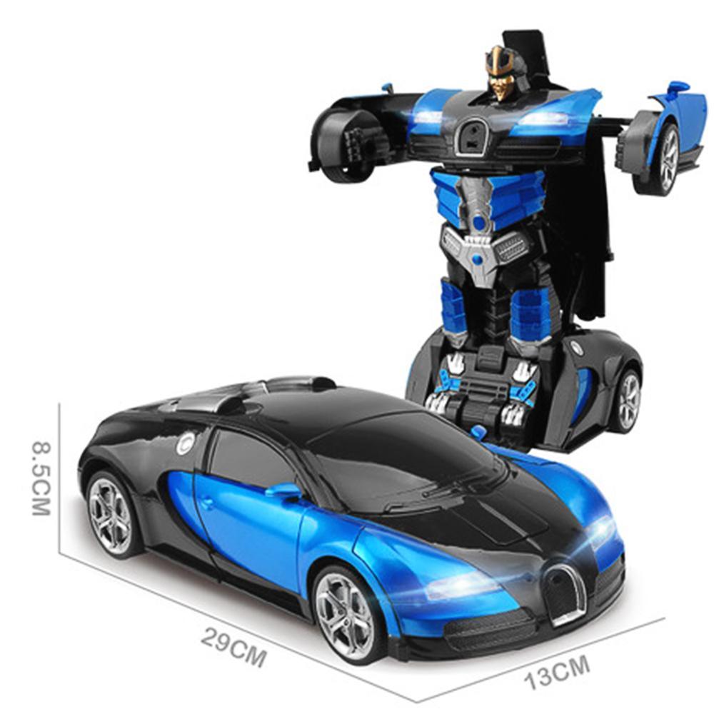 Jouet RC Robot Transformateur Télécommande Voiture de Course