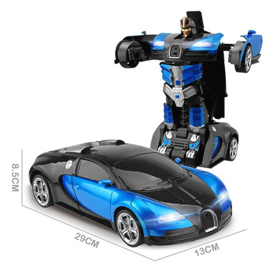 Jouet RC Robot Transformateur Télécommande Voiture de Course
