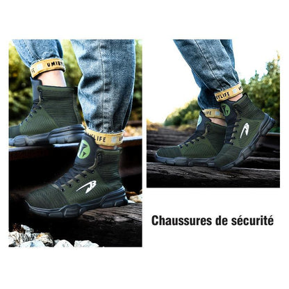 Bottes de travail unisexes d'hiver