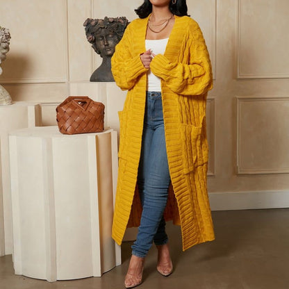 Veste de Pull Longue Torsion