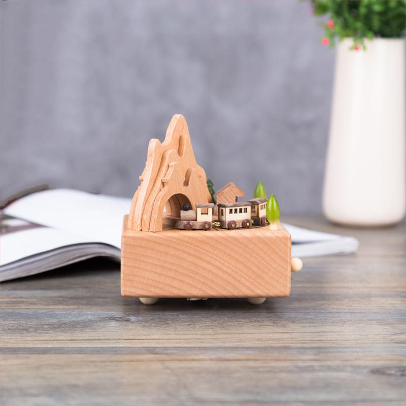 🎵Boîte à musique en bois pour enfants ou amis🌠
