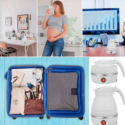 Pichet de gel de silice de voyage portable avec prise universelle