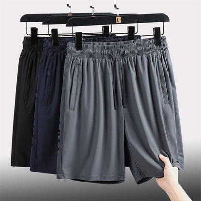 Short homme en soie glacée