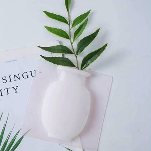 Vase À Fleurs Collant En Silicone Magique