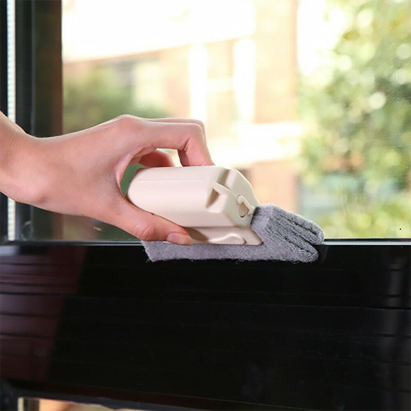 😍Brosse de Nettoyage Magique pour Rainures de Fenêtre et de Porte