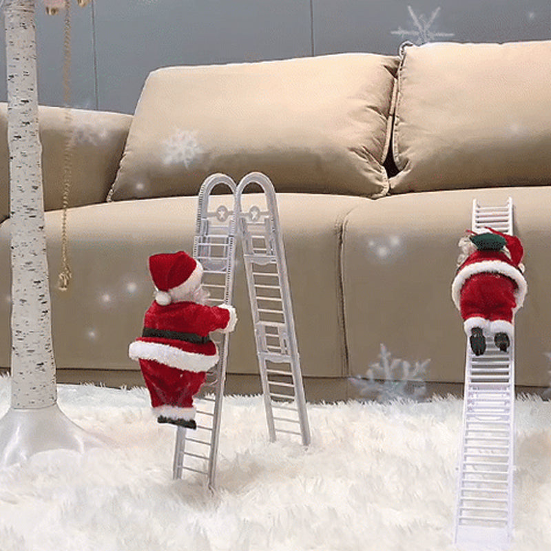 Père Noël grimpant électrique