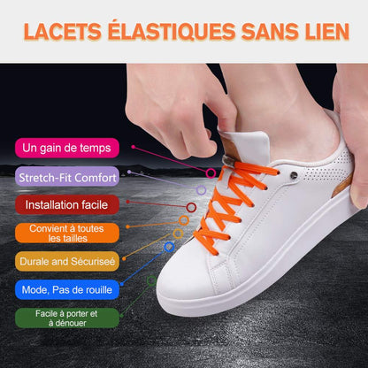 Magnetic Elastic No Tie Shoelaces