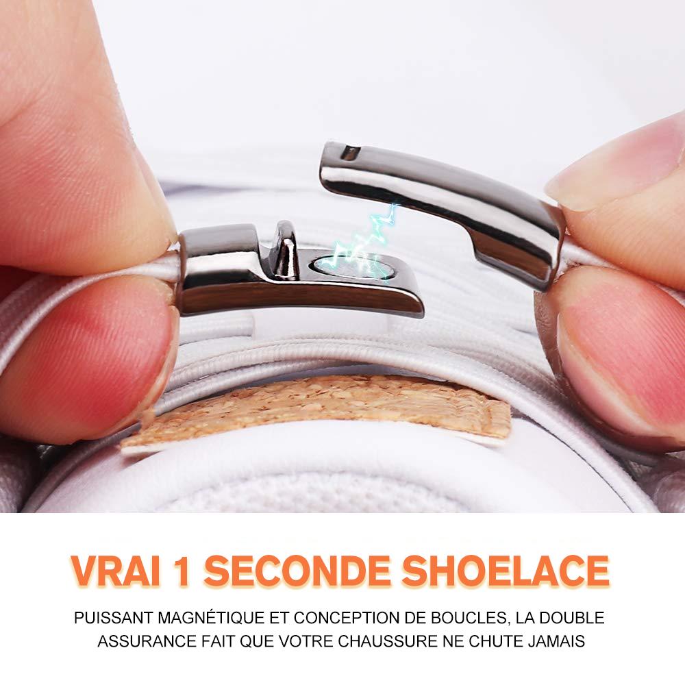 Magnetic Elastic No Tie Shoelaces