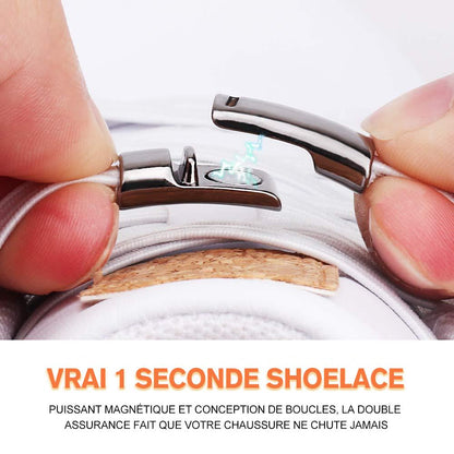 Magnetic Elastic No Tie Shoelaces