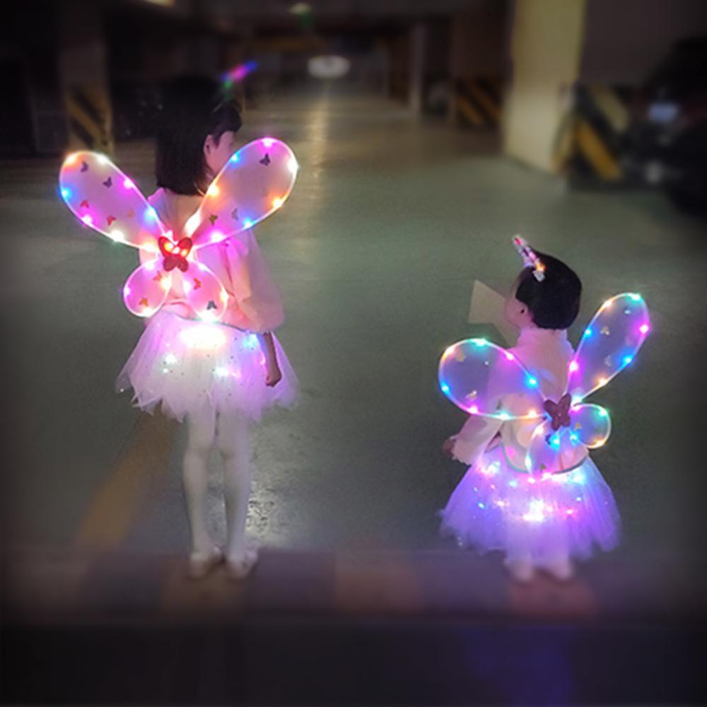 Jupes de Princesse à LED + Ailes de Fée à LED