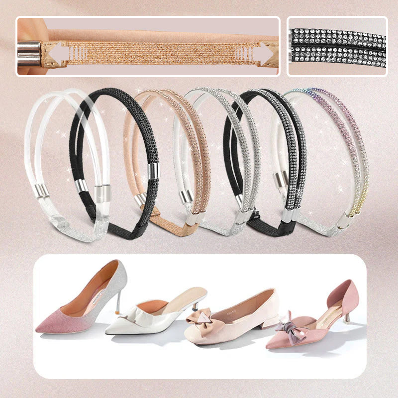 Sangles élastiques pour chaussures à talons hauts