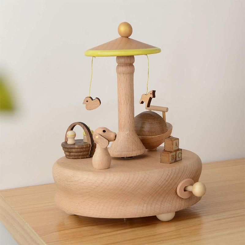 🎵Boîte à musique en bois pour enfants ou amis🌠