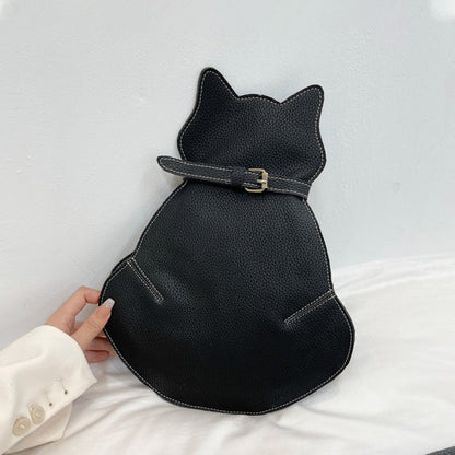 Sac à bandoulière en forme de chat