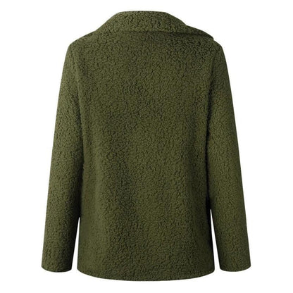 Veste en Peluche pour Femmes en Polaire