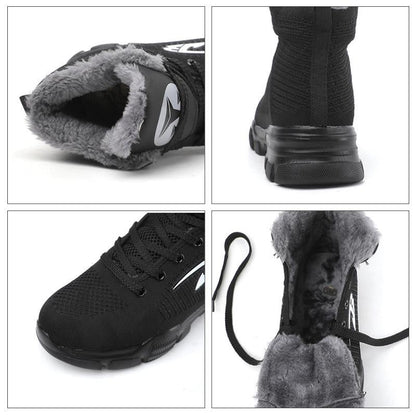 Bottes de travail unisexes d'hiver