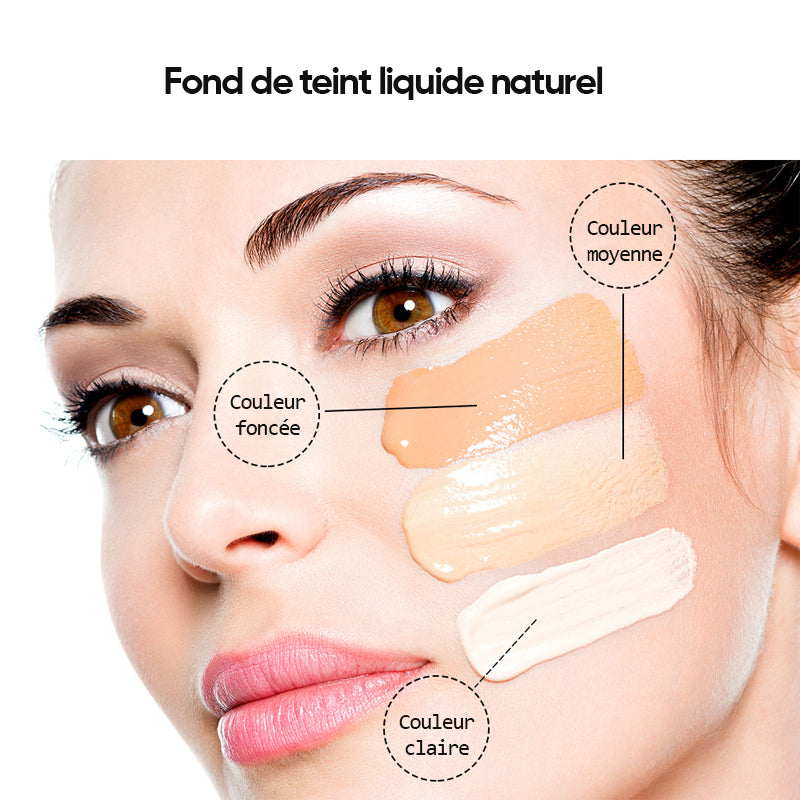 Fond de Teint Liquide Doux et Mat