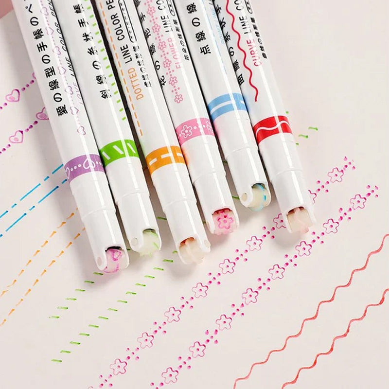 💖MEILLEURS CADEAUX POUR LES ENFANTS-Stylo marqueur fluorescent