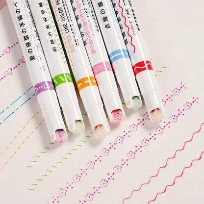 💖MEILLEURS CADEAUX POUR LES ENFANTS-Stylo marqueur fluorescent
