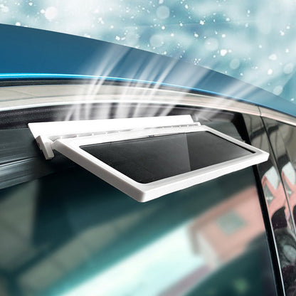 Ventilateur d'aération de fenêtre de voiture à énergie solaire