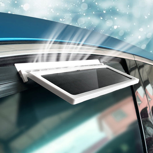 Ventilateur d'aération de fenêtre de voiture à énergie solaire