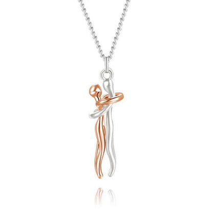 💕Collier et Boucles d'Oreilles Le Conte de Deux Amoureux
