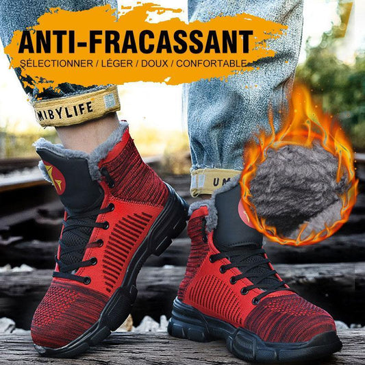 Bottes de travail unisexes d'hiver