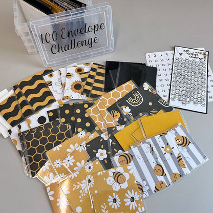 Coffret défi 100 enveloppes