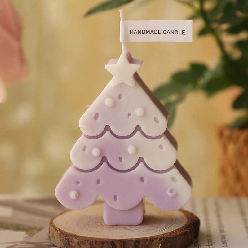 Bougies parfumées sapin de Noël