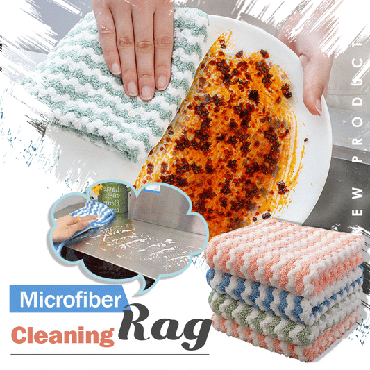 👍Lingettes En Microfibre (3 Pièces)