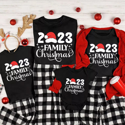 🎅Chemises Assorties de Noël en Famille 2023🎄