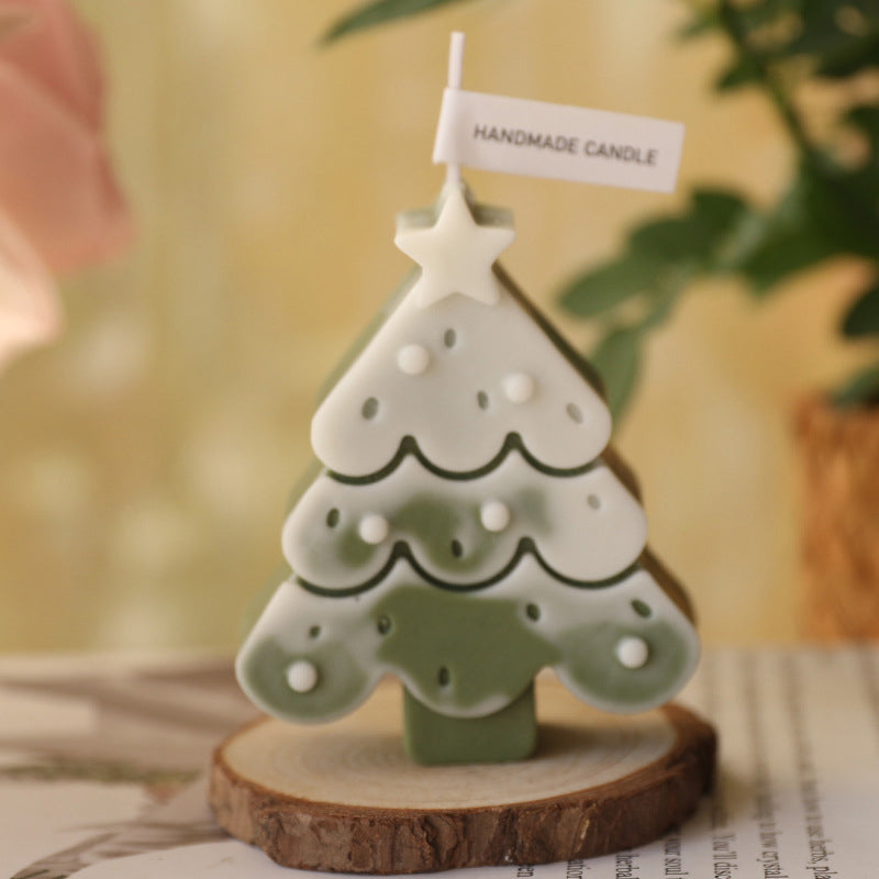 Bougies parfumées sapin de Noël
