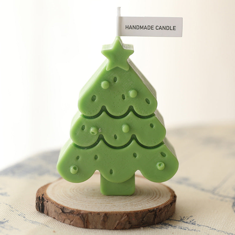 Bougies parfumées sapin de Noël