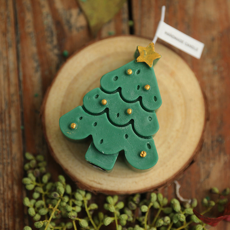Bougies parfumées sapin de Noël