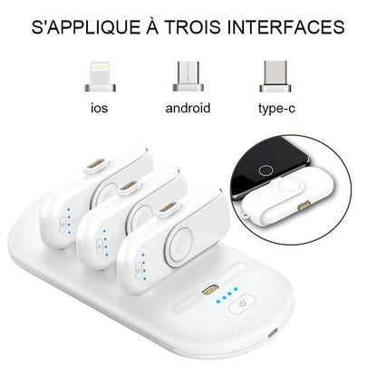 Banque de Puissance Magnétique Portable