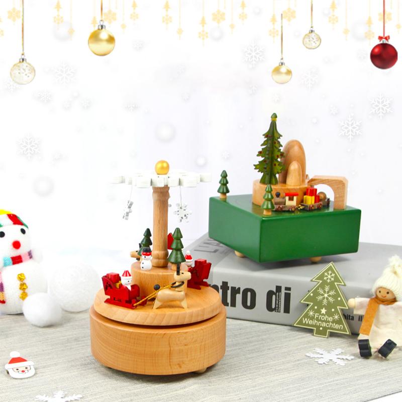 🎵Boîte à musique en bois pour enfants ou amis🌠