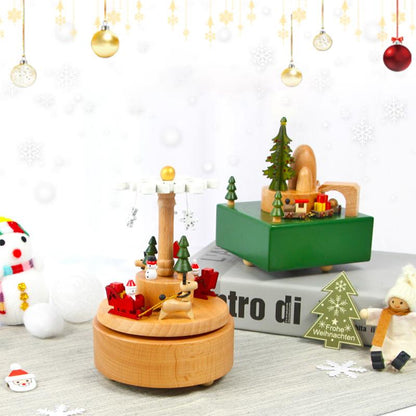 🎵Boîte à musique en bois pour enfants ou amis🌠
