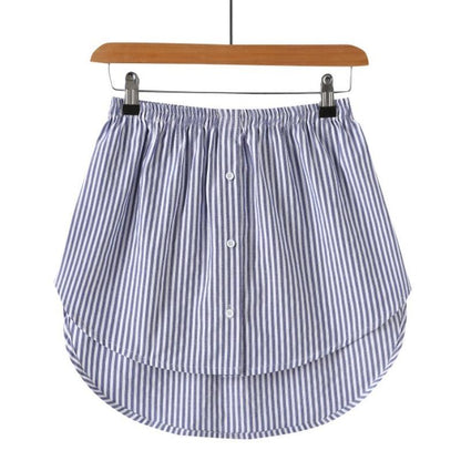 Nouvelle jupe taille haute - extension chemise